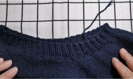 毛衣双螺纹收针方法视频,视频教程详解