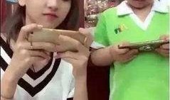 小学生娇喘视频女,小学生视频中的青春气息