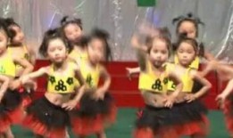 幼儿园儿童啦啦舞视频,啦啦舞视频展现童真风采