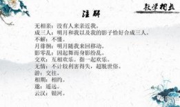 月下独酌朗诵视频,诗意朗诵视频中的古典情怀再现