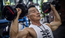 健美老人杨新民视频,健美老人的健身之路与人生感悟