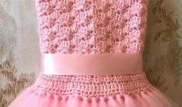 莲花公主裙的编织视频