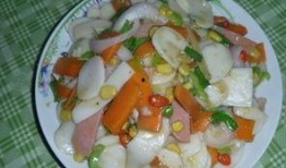 斑斓糕做法视频,色彩斑斓，美味可口